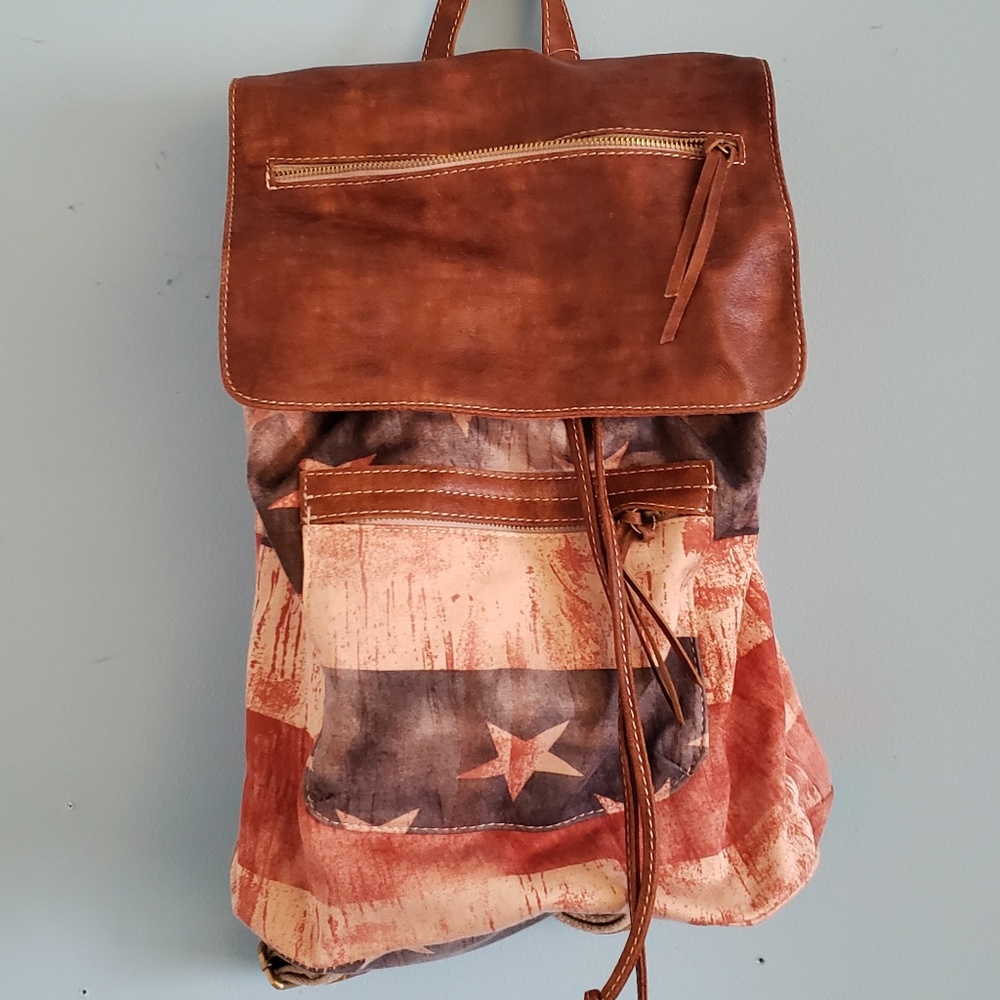 Genuine Italian Leather Backpack